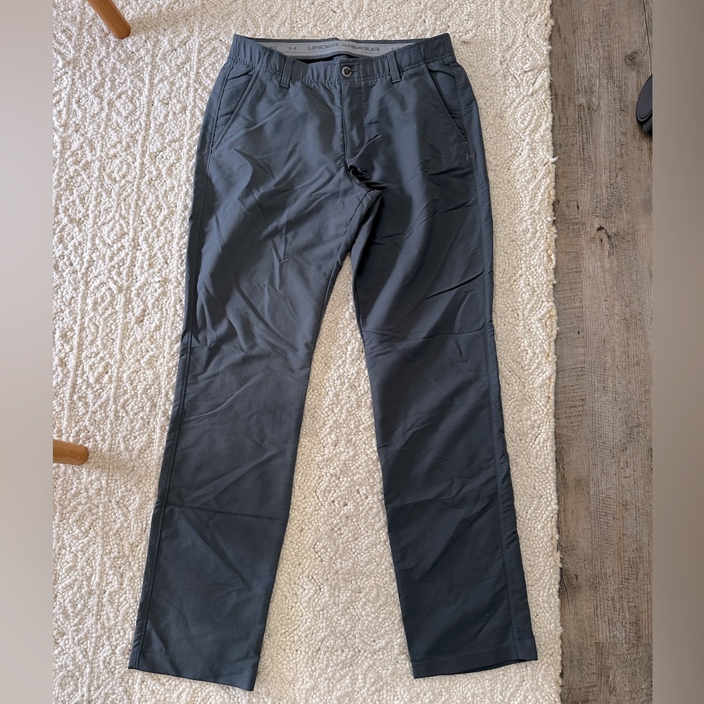 Under Armor 34x34 Gray Golf pants (fits like 32 waist)